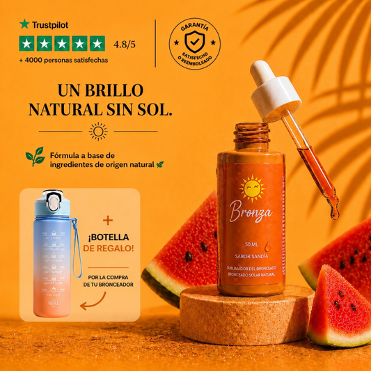 Bronza™ - Un tono bronceado todo el año, sin sol